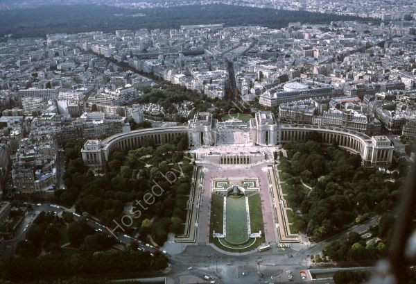 View of Paris from Eiffel Tower, Paris